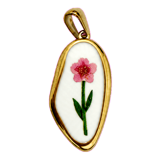 Charm Fiore rosa Le Amikette scontornato