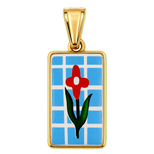 Charm Fiorellino resina Le Amikette scontornato