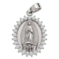 Charm Madonnina strass Le Amikette scontornato