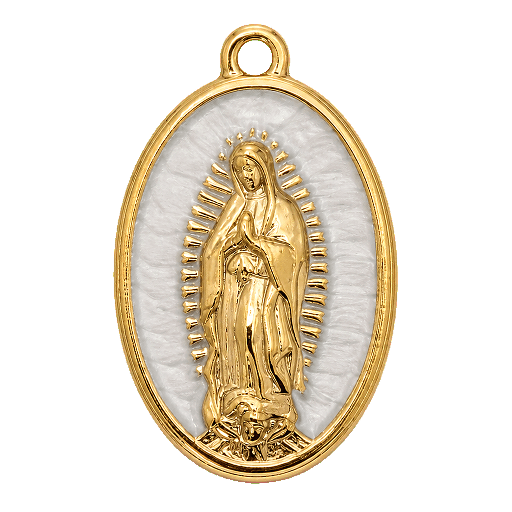 Charm Madonnina white Le Amikette scontornato