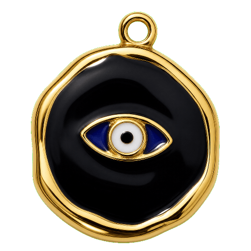 Charm Occhio di Fatima black Le Amikette scontornato