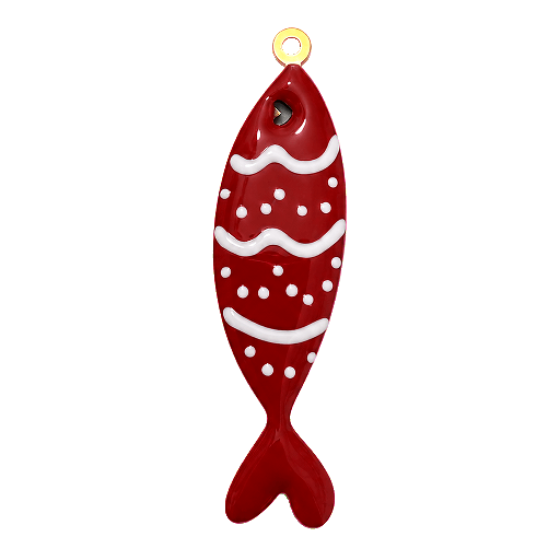 Charm Pesce rosso big Le Amikette scontornato