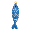 Charm Pesce turchese big Le Amikette scontornato