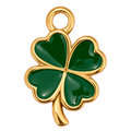 Charm Quadrifoglio verde Le Amikette scontornato