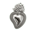 Charm Sacro cuore silver Le Amikette scontornato